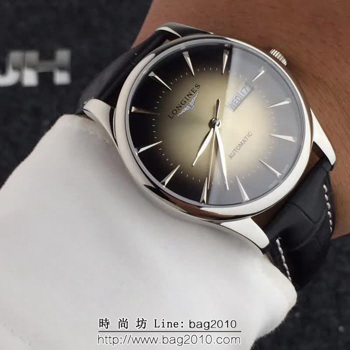 LONGINES浪琴 全自動機械 時尚男士腕表 WSS0384